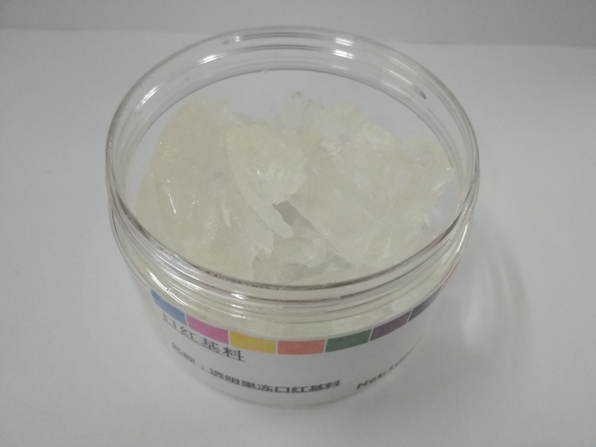 透明果冻口红蜡diy透明口红蜡变色口红基料变色唇膏半成品b2 50g