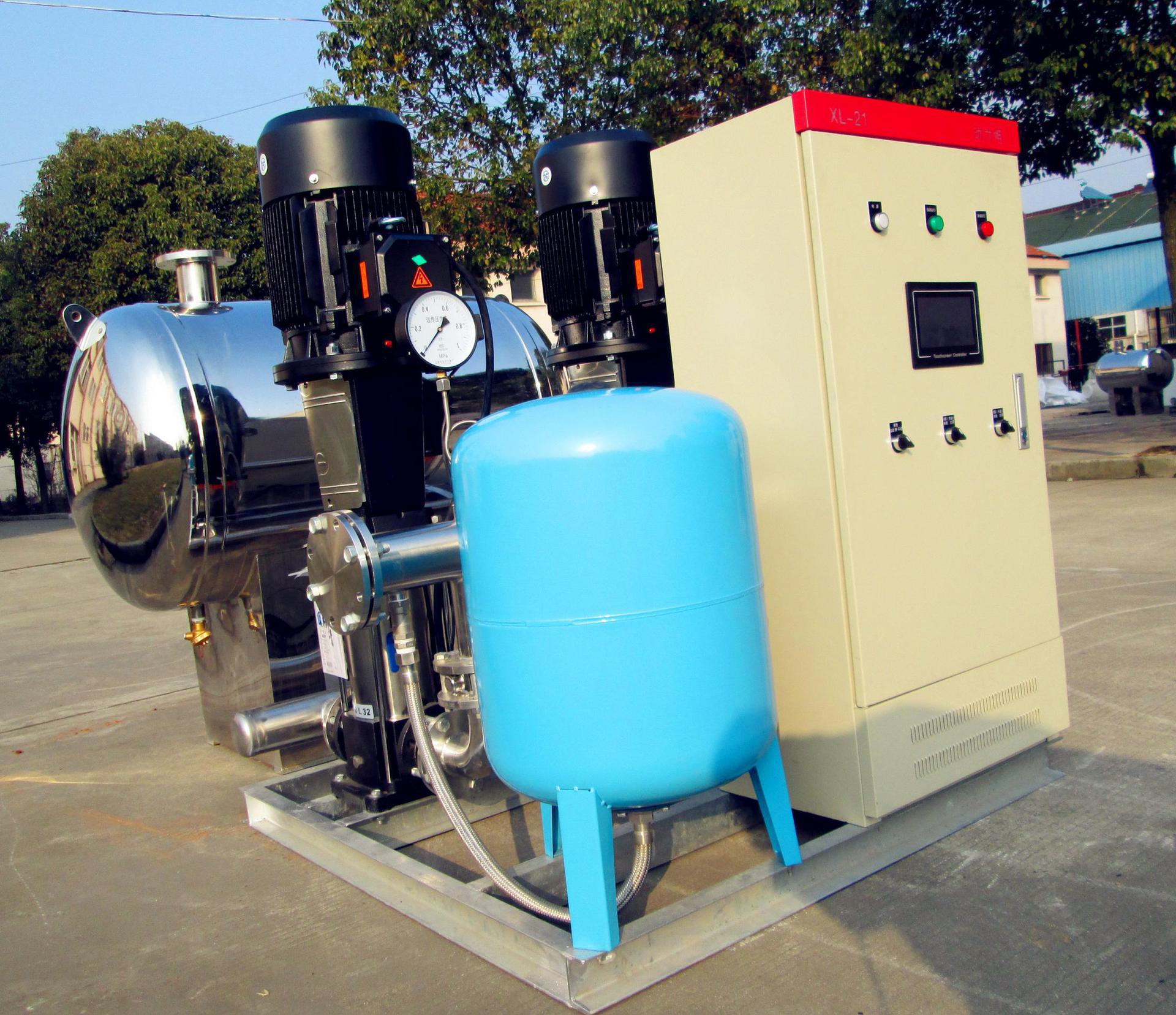 自来水二次加压无塔供水双泵恒压变频无负压供水设备