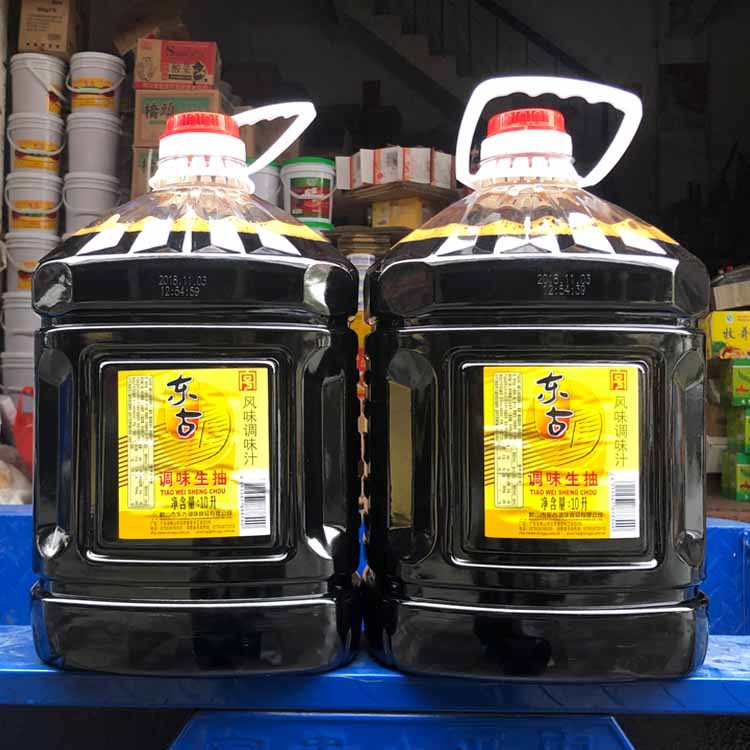 东古调味生抽酱油10l2桶酿造酱油调味汁炒菜凉拌