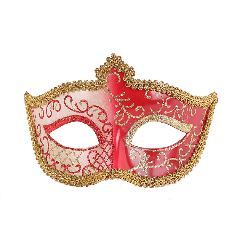 Halloween Festival Party Painted Mask Fancy Dress Party Decoration Supplies Factory Direct Sales
