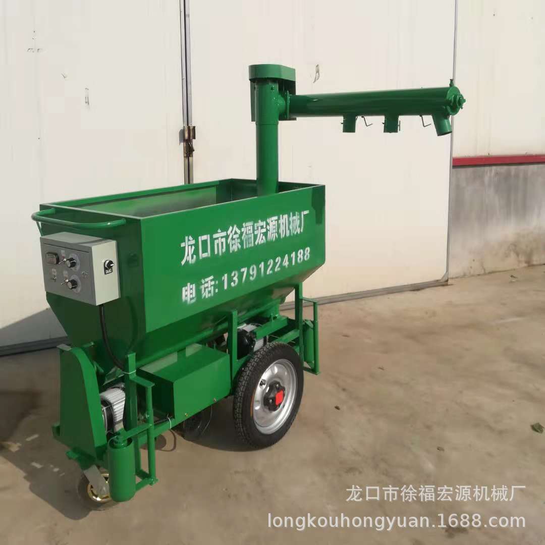 养鸡设备蛋鸡 自动喂料车 电动上料机