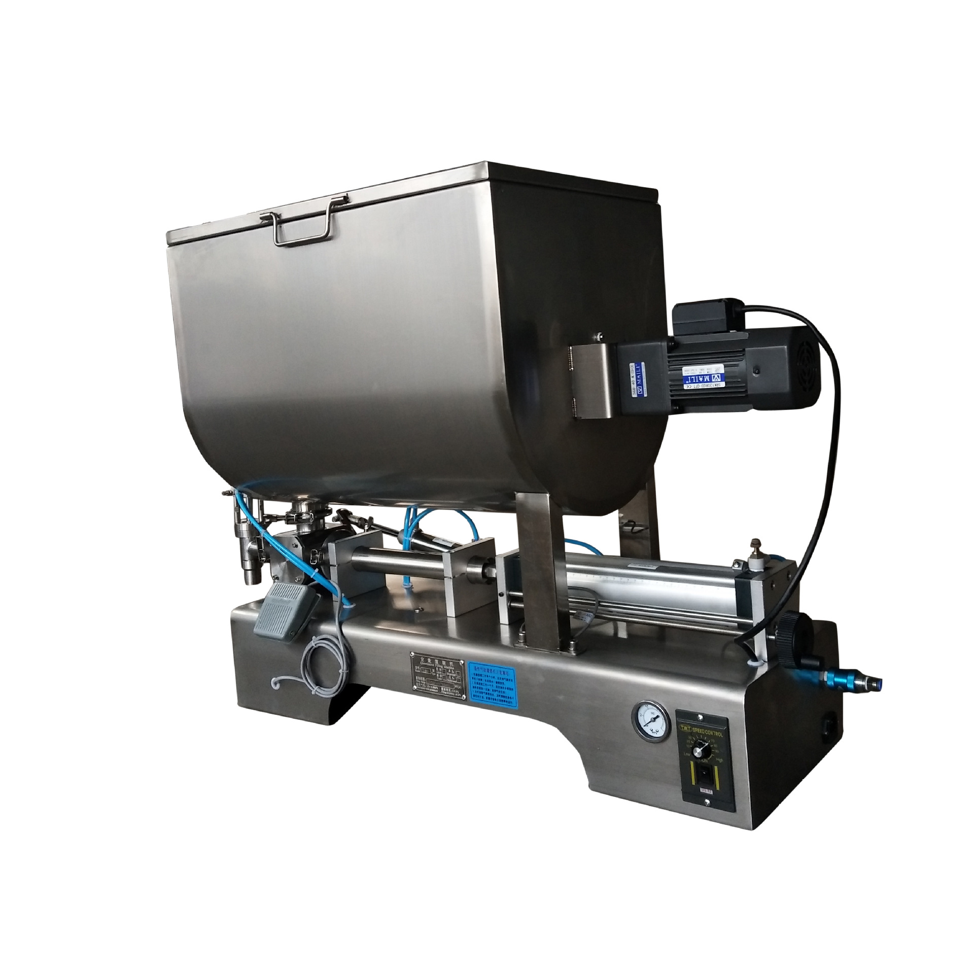 半自动膏体灌装机气动膏体灌装机膏体灌装机厂家洗发膏灌装机