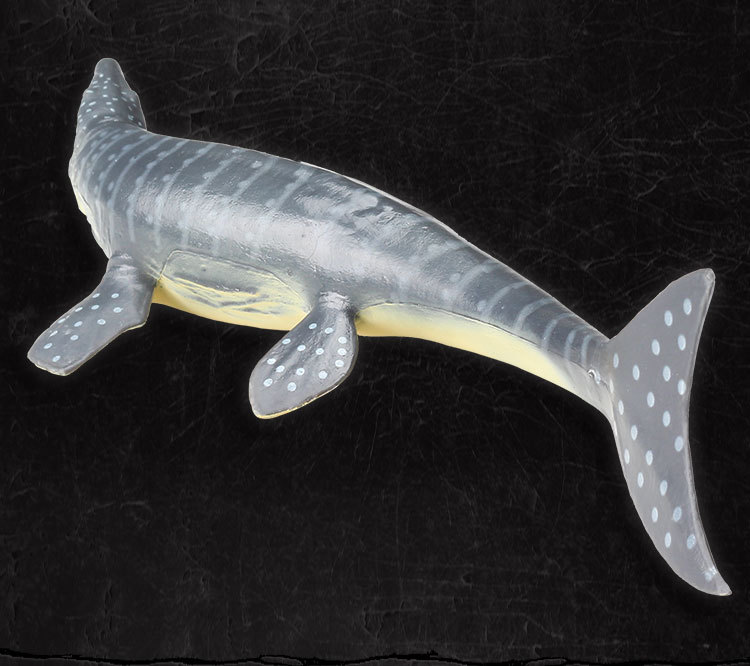 思乐星跨境精品实心侏罗纪海洋恐龙模型 沧龙 仿真动物手办玩具