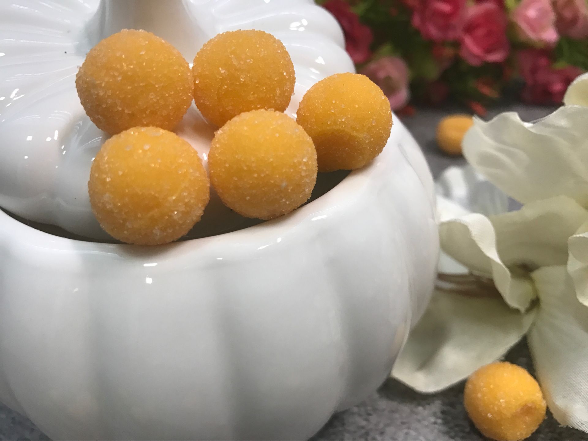 批发芒果球 散装芒果软糖 芒果糕 椰子糕 葡萄糕蔓越莓糕 10斤/袋