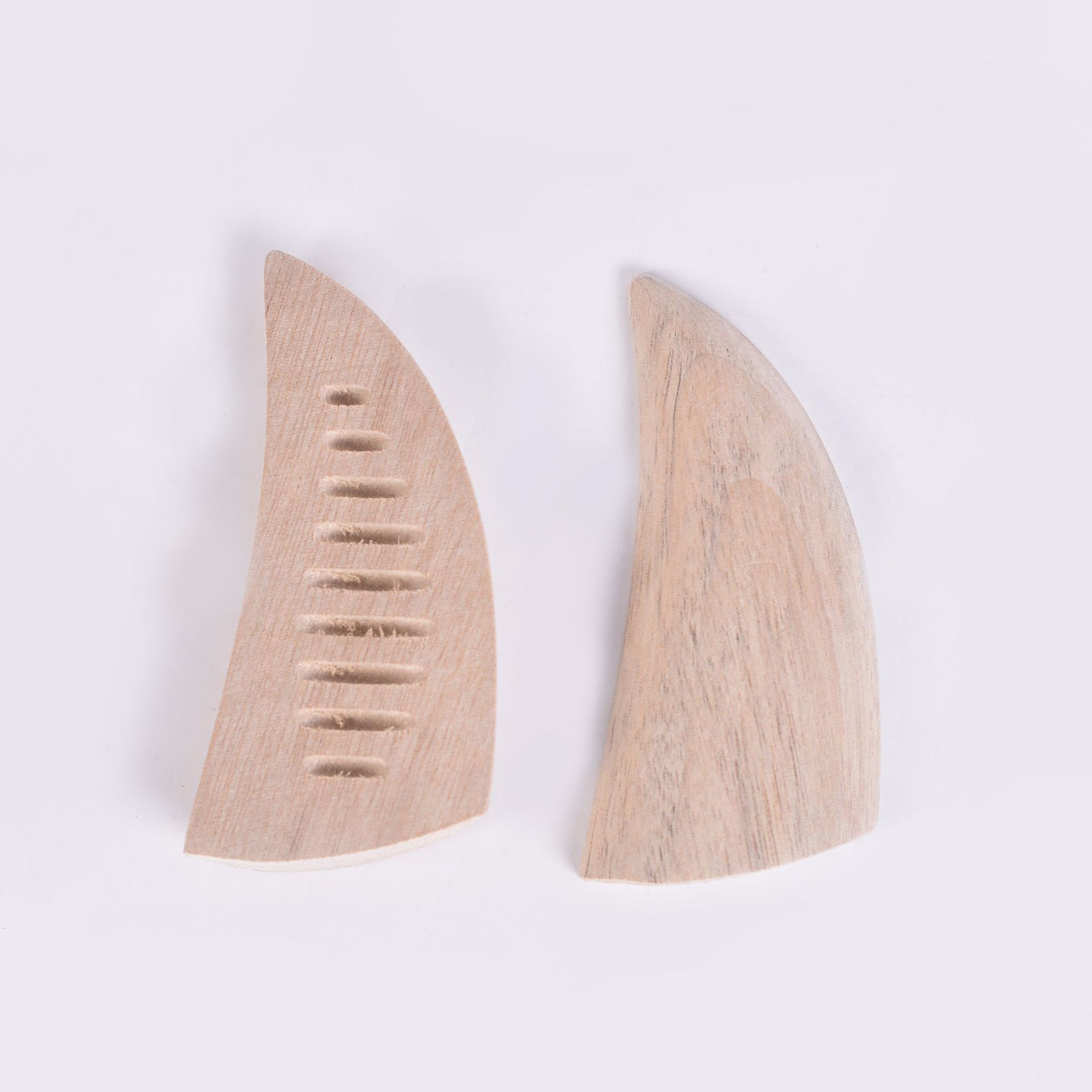 Manufacturers Supply Horn-Shaped Small Fortune Telling Wood Boxwood Hexagram Wooden Craftwork Home Decoration Wholesale