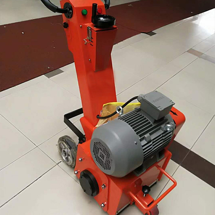 柴油动力拉毛机 水泥沥青路面铣刨机 300型小手推式路面打毛机