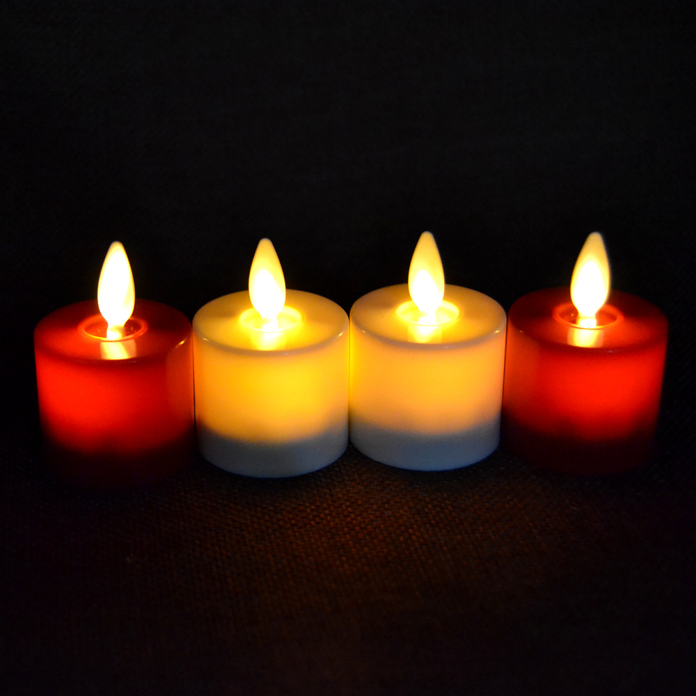 摇摆电子茶蜡灯 电池茶蜡 电子祈祷蜡烛 欧式家居装饰