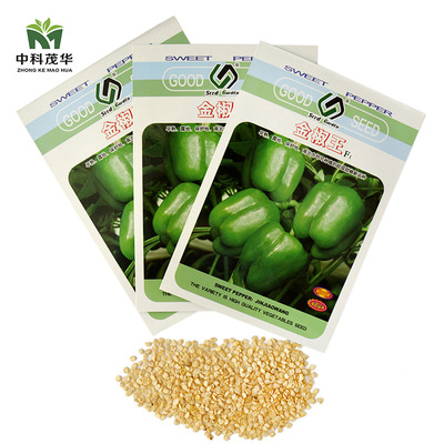 中科茂华蔬菜种子甜椒种子方椒灯笼椒中椒107金椒王辣椒种子10克