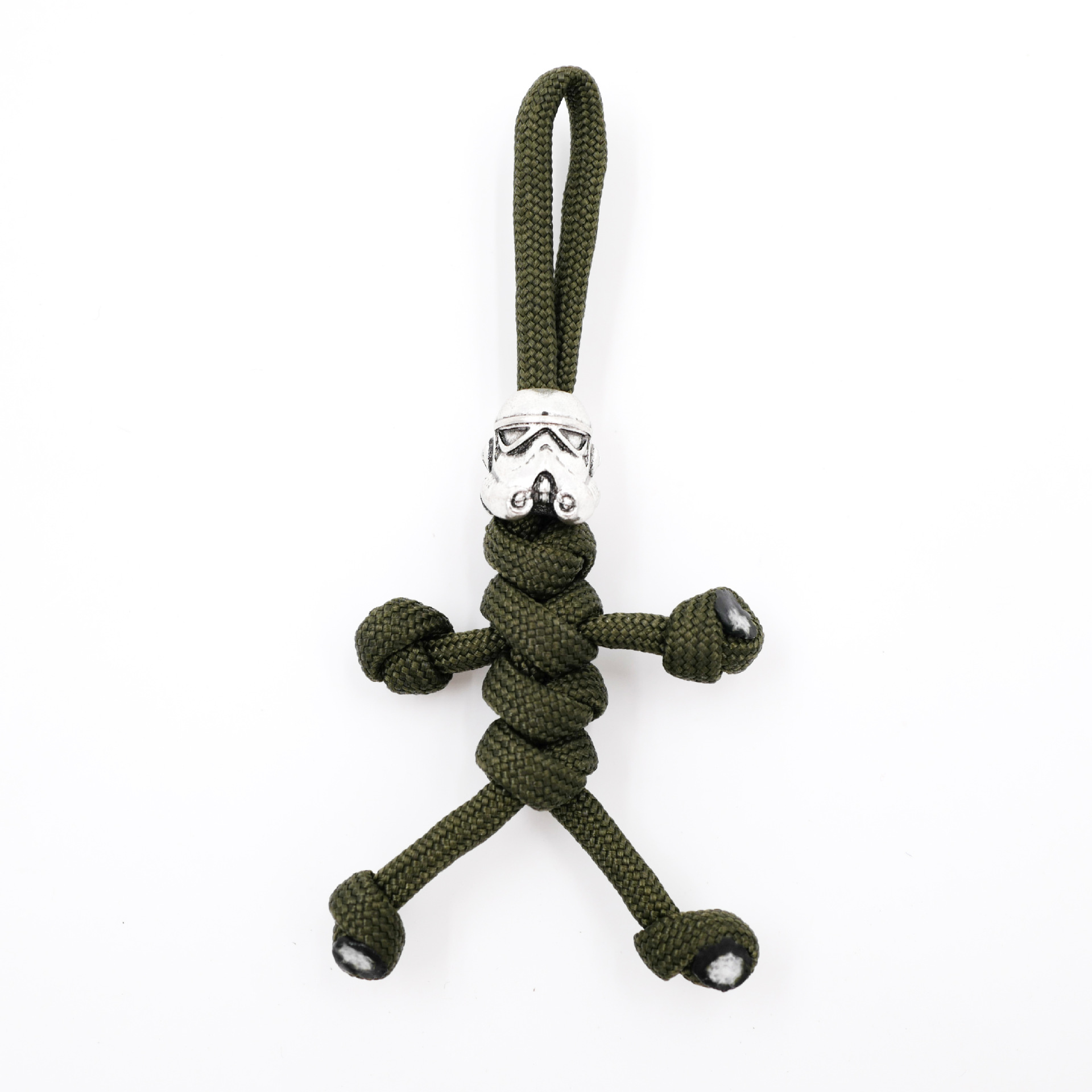 7芯 伞绳编织 个性伞绳挂件 包包挂饰 汽车挂饰 创意挂坠 多色