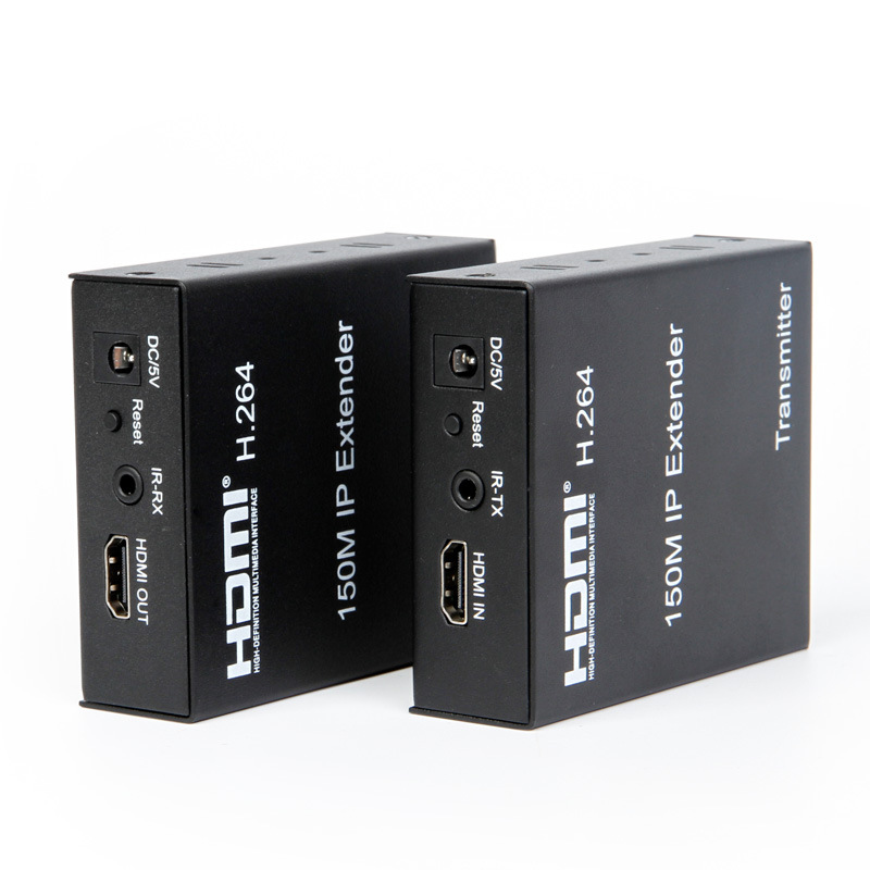 HDMI Extender 150 M Network Cable Transmission 150 M One-to-Many IP Extension Strap Local Output HDMI to Ethernet