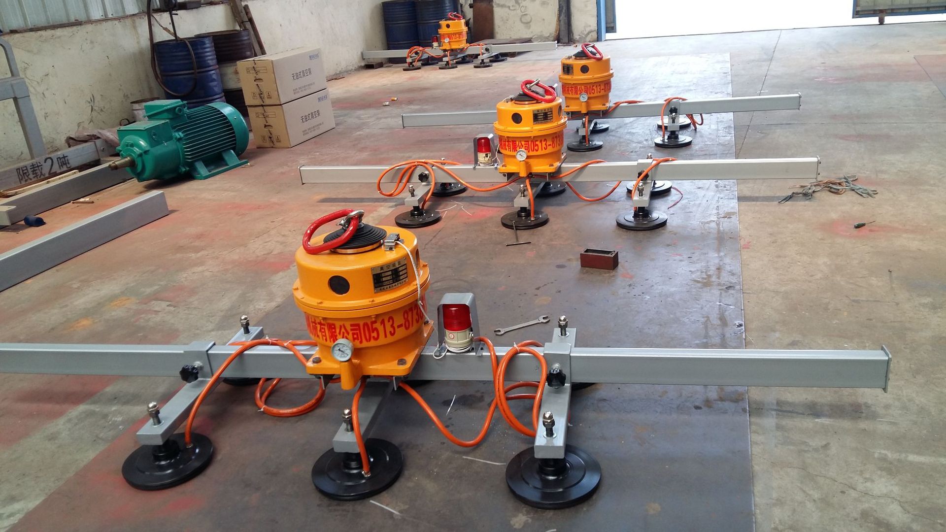 玻璃磁力工业气动真空吸盘吊具 防静电无动力真空吸盘 真空吸吊机