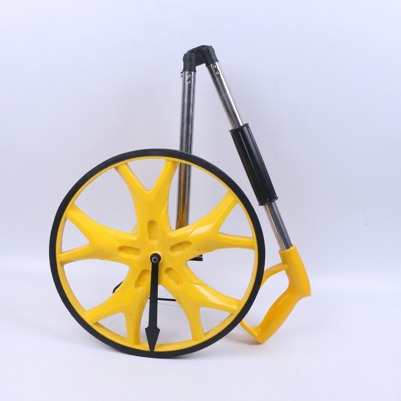 手推式测距轮厂家供应 机械式轮式测距仪 数显式测量轮滚尺批发