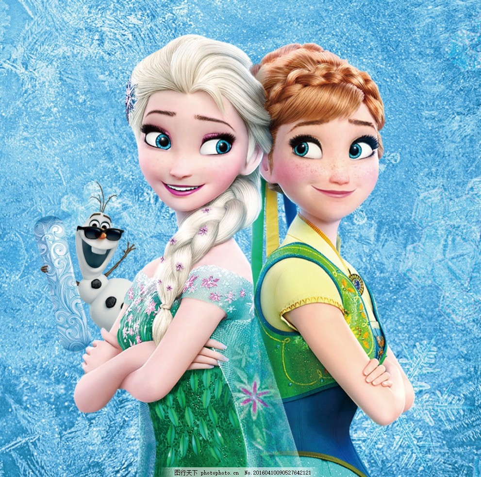 厂家直销发饰冰雪奇缘连衣裙配套安娜发饰 卡通发夹织带头饰批发