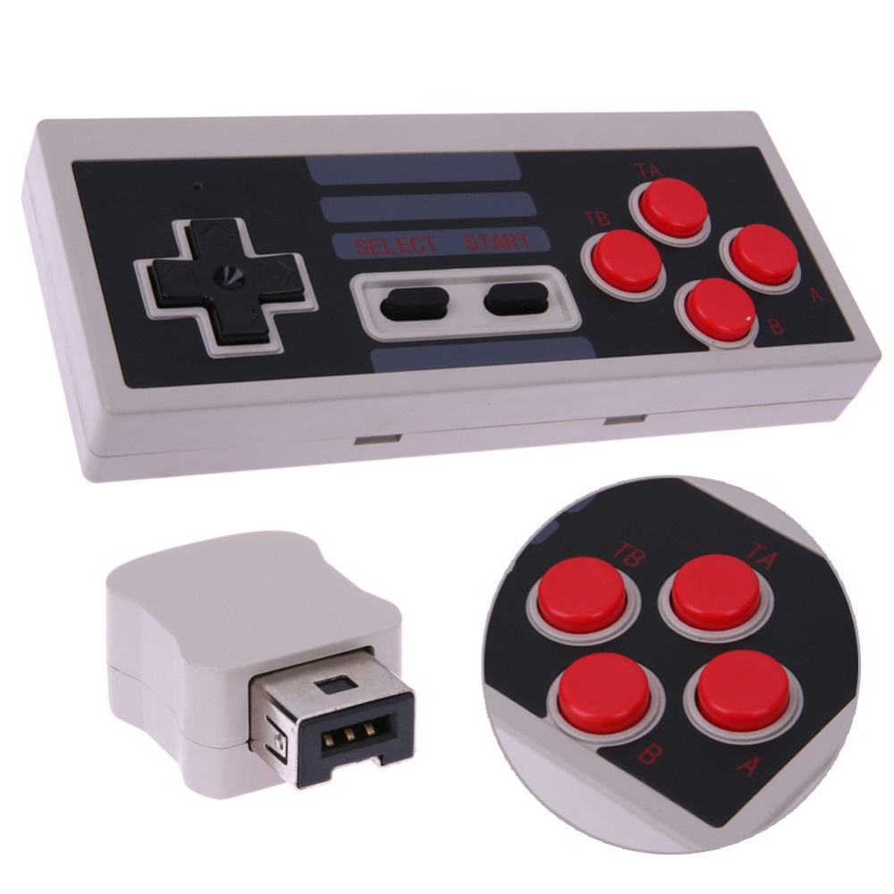 nes无线手柄 任天堂nes mini classic edition红白机无线游戏手柄