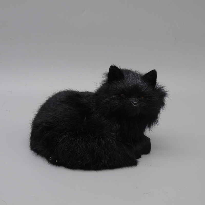 五色可选仿毛动物仿真狐狸蹲狐狸狐仙手工艺品家居摆件礼物