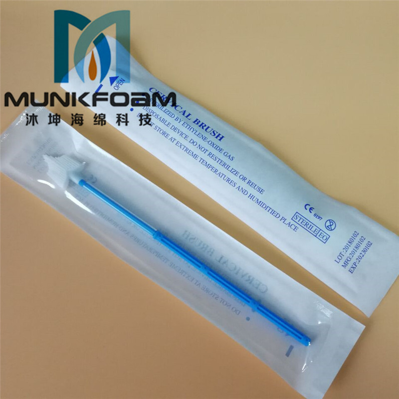 一次性纸塑包装医疗刷 医疗用品 宫颈刷 妇科取样刷 试验刷妇检刷
