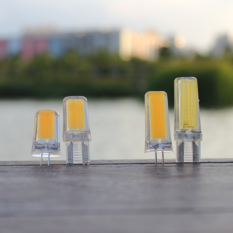 led灯泡g9 g4插式220v 4w2.5wcob灯珠水晶灯家用照明光源厂家批发