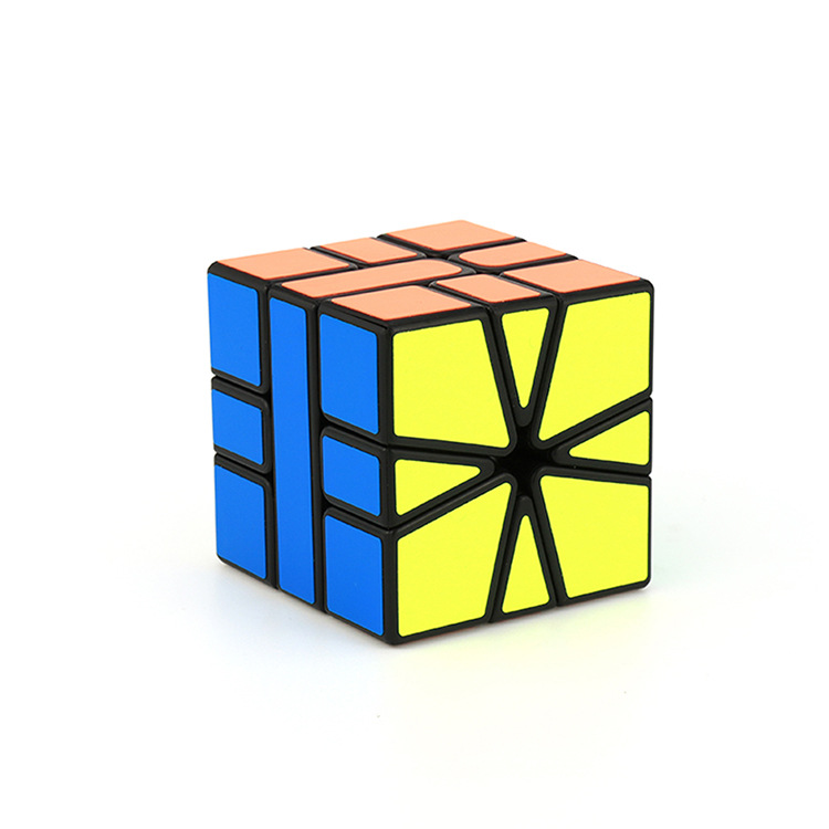 魔域文化sq1魔方实色 三阶异形魔方比赛用儿童学生智力玩具批发