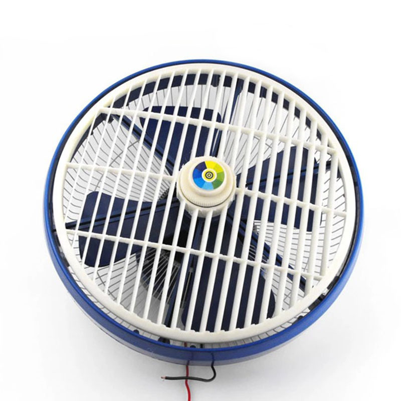 12寸12v24v车载电风扇汽车客车大货车吊扇制冷大功率吸顶鸿运扇