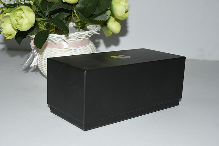 厂家定制天地盖包装盒 黑色礼品盒 长方形包装盒 加印logo