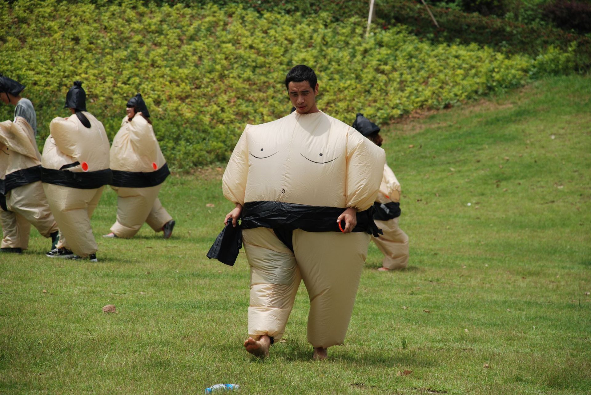 爆款成人儿童cosplay相扑充气服演出服圣诞狂欢表演派对道具服装