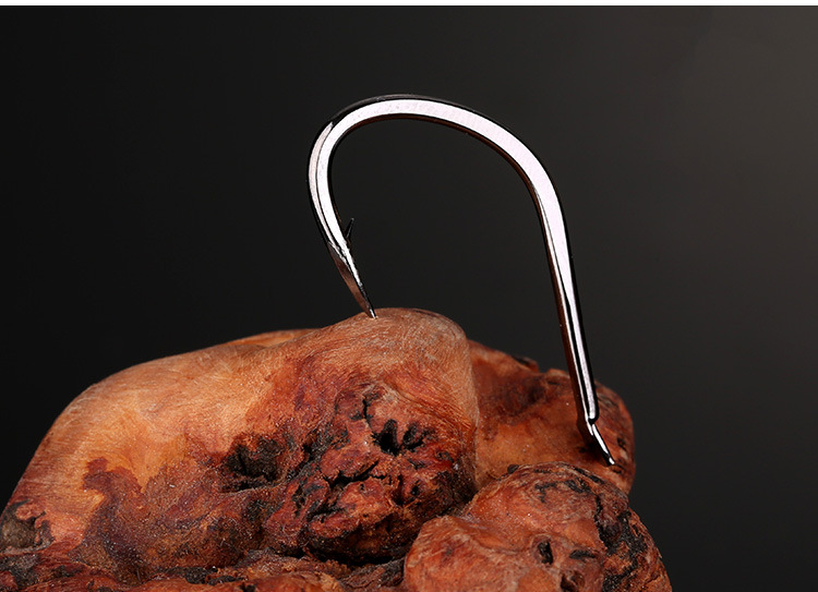 双槽巨物青鱼钩大物歪嘴鱼钩大号伊势尼鱼钩进口黑坑加粗鲟鱼钩