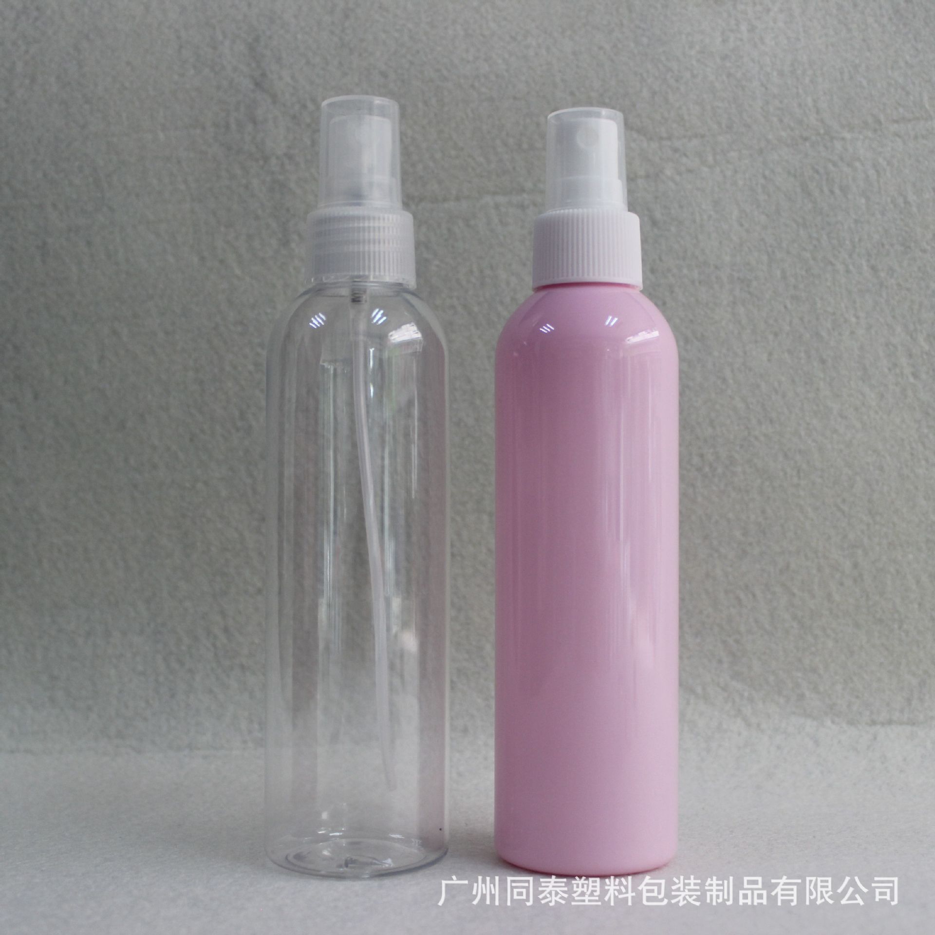200ml圆肩塑料瓶 24牙喷雾瓶 消毒液瓶 PET清洗剂瓶 塑胶喷雾空瓶