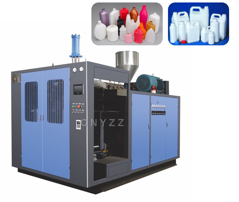 一次成型,液压,全自动挤出吹塑机,自动切口,可吹制以pe,pp,as等多种