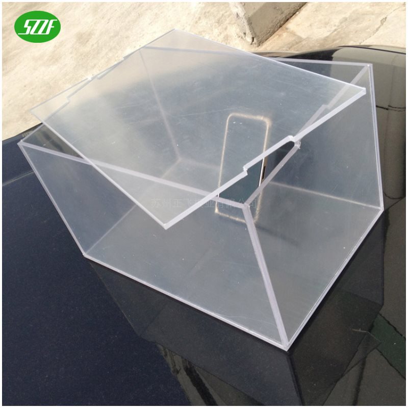 5毫米透明防火耐磨有机玻璃折弯加工厂家定制可来图加工