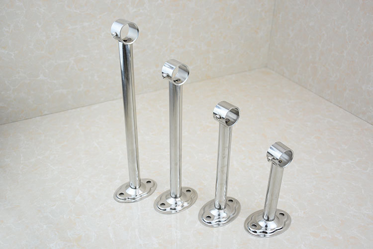 厂家直销不锈钢晾衣座 阳台固定吊座晾衣杆 衣通法兰座挂衣杆底座