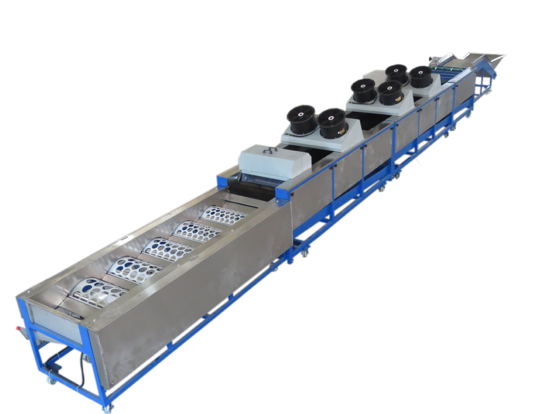 柑桔清洗打蜡分级机水果清洗机打蜡机风干机果蔬保鲜设备厂家直销