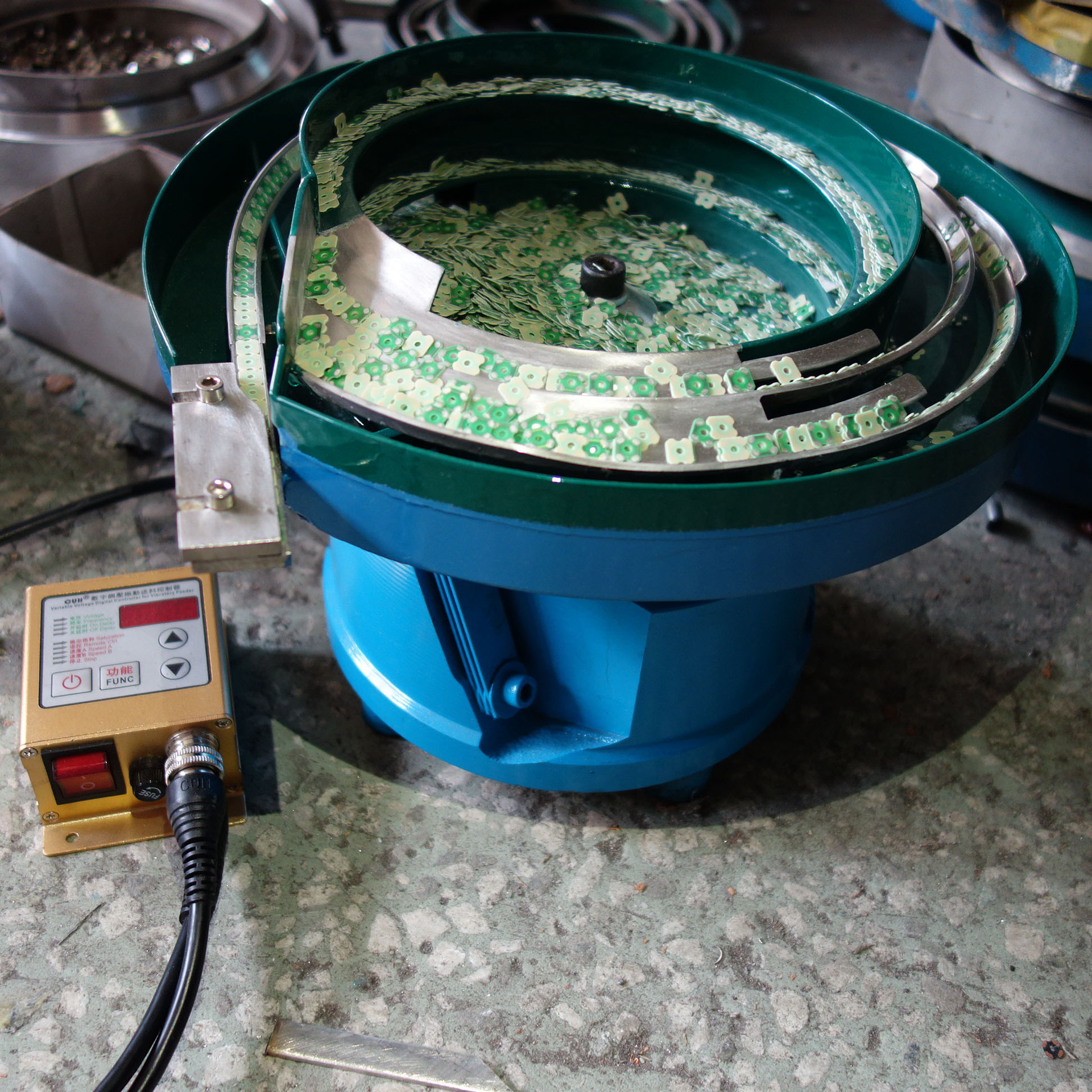 大量供应 东莞振动盘 底座 振动盘底座 自动上料铝合金振动底盘