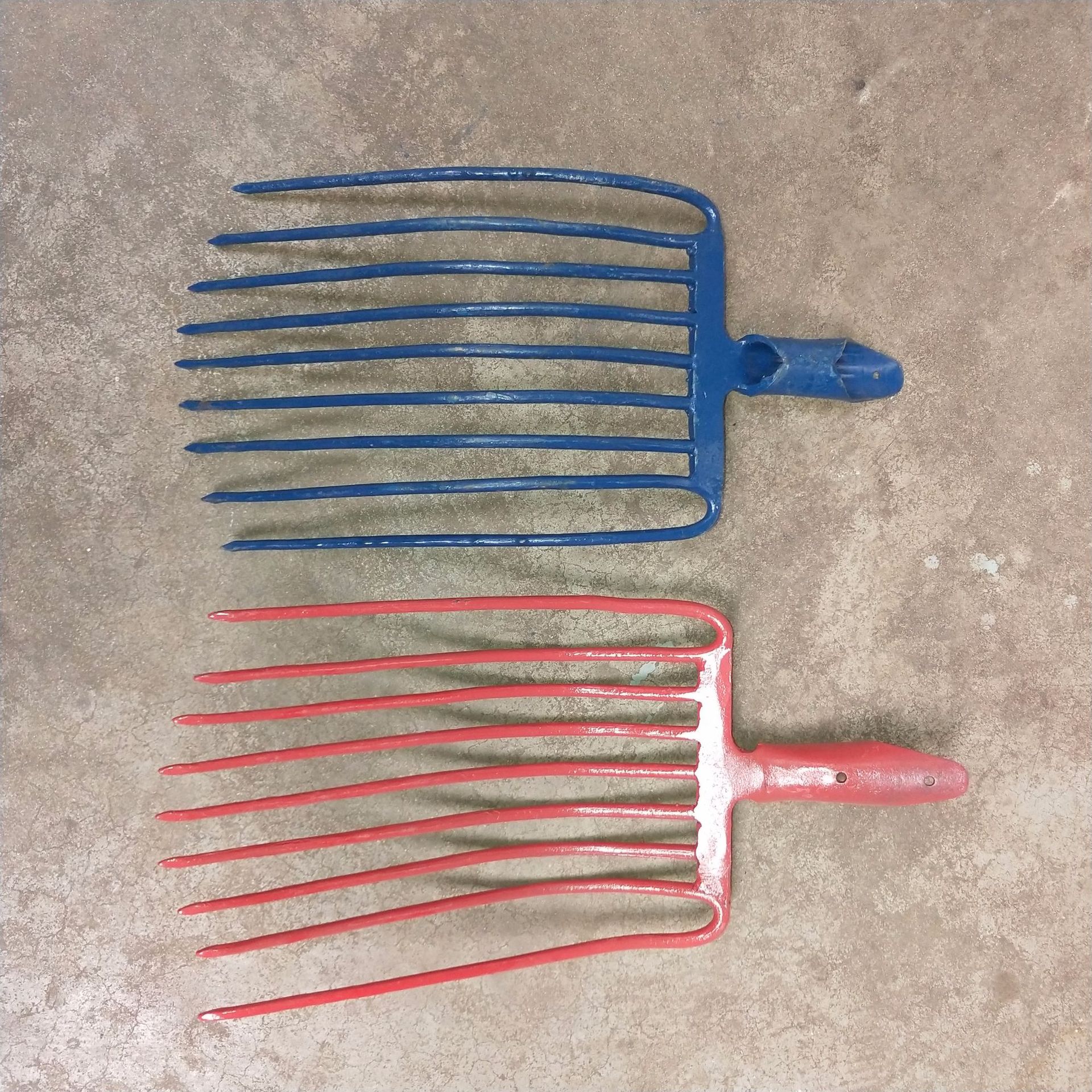 全钢淬火九股钢叉铁路石渣子玉米甜菜杂草牛粪铁叉子全钢制造