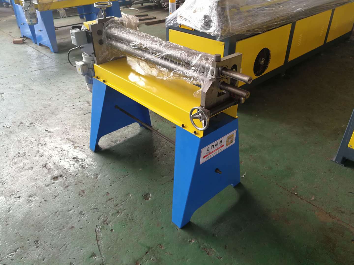 厂家直销 手动卷板机 白铁皮卷圆机 小型卷板机 圆桶弯圆机