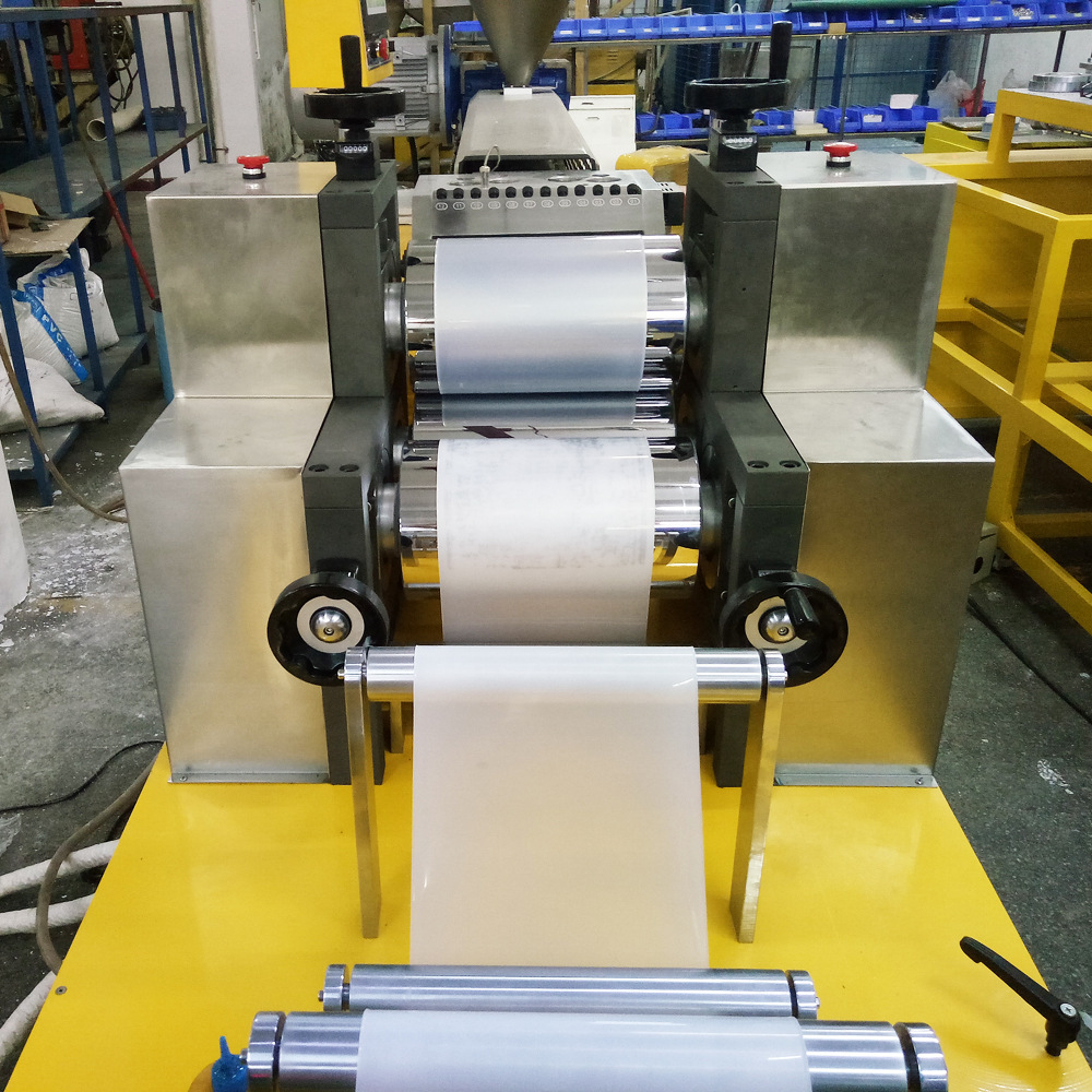 东莞厂家供应单层实验流延机 薄膜设备 全自动两辊压延流延薄机