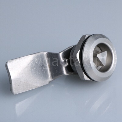 ms705不锈钢锁 电器箱锁三角锁芯 ms718 电柜锁 转舌锁机箱机柜锁