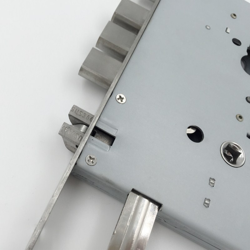 小帅盼盼防盗门7568锁体双活双快锁体指纹密码锁通用天地锁锁体