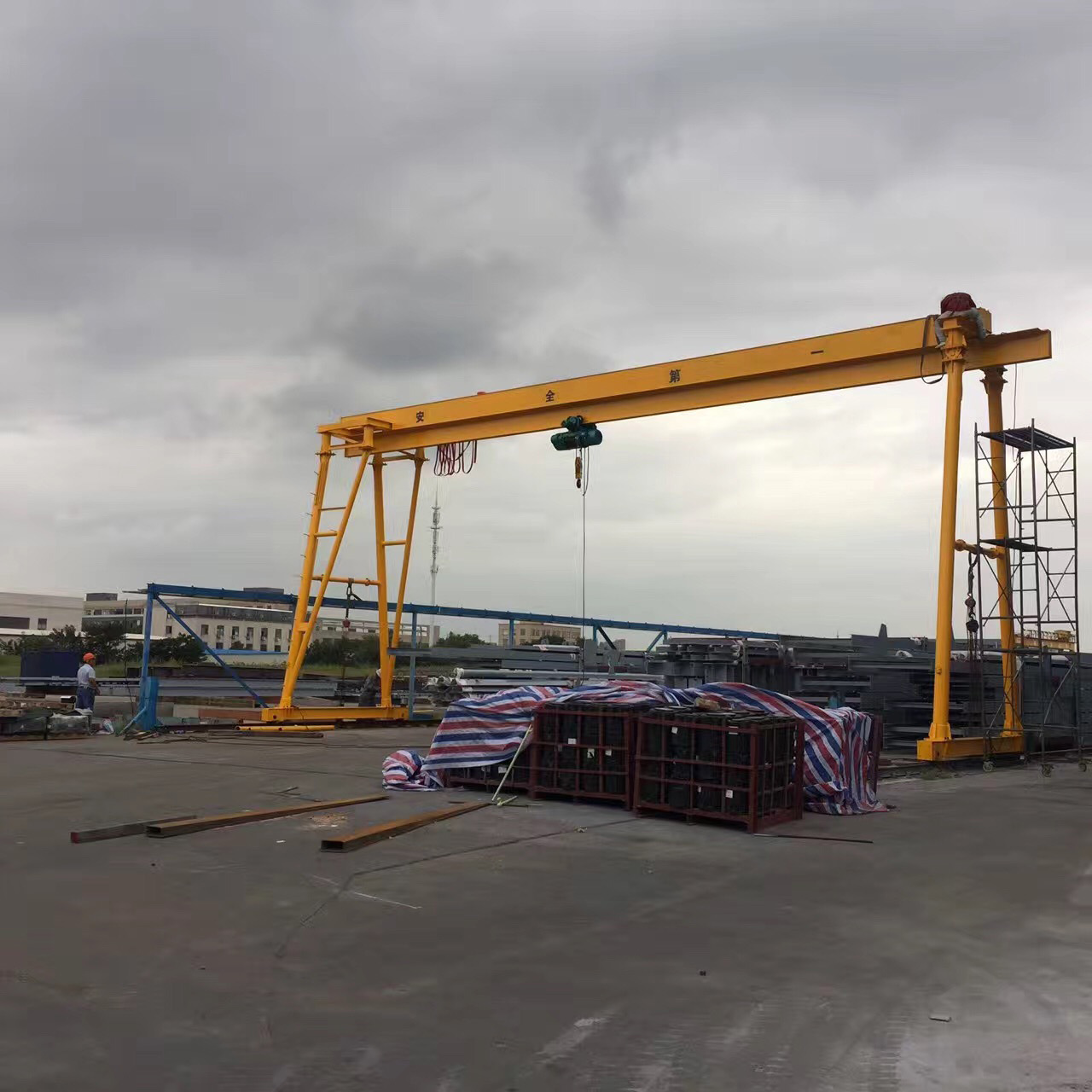 mh型电动葫芦门式起重机,电动葫芦龙门吊,单梁龙门天车