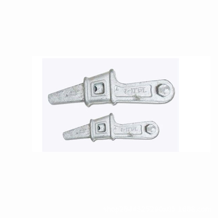 厂家销售电力金具电力器材拉线金具热镀锌楔形线夹nx-2现货