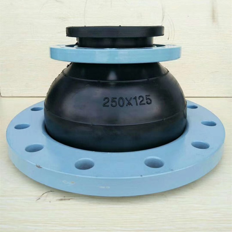 变径橡胶软接头同心异径橡胶接头单肚同心异径软接头