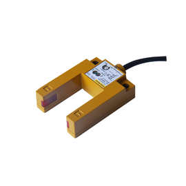 pu30槽型光电开关24v u型对射npn pnp检测距离30mm