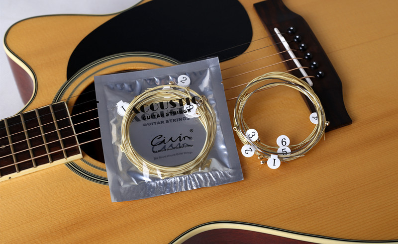 civin民谣吉他弦 木吉他套弦黄铜弦 厂家直销吉他琴弦
