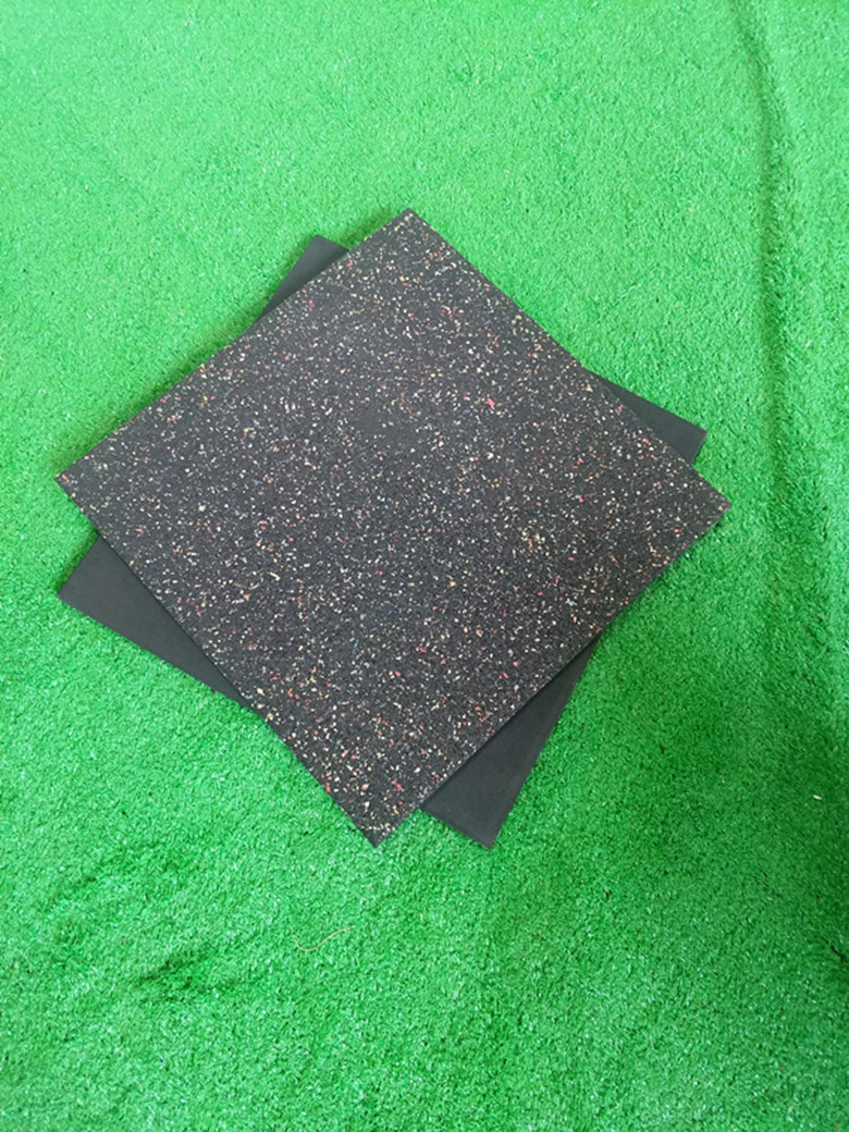 健身房力量区地垫复合花颗粒地胶 地胶 健身房
