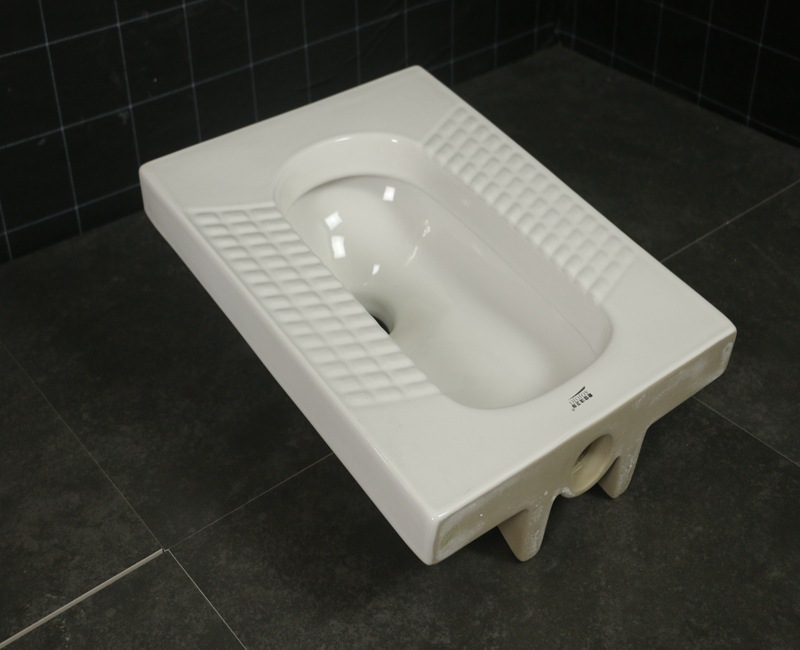 家用蹲便器卫浴陶瓷洁具蹲便蹲坑蹲厕蹲式大便器水箱套装大便蹲池