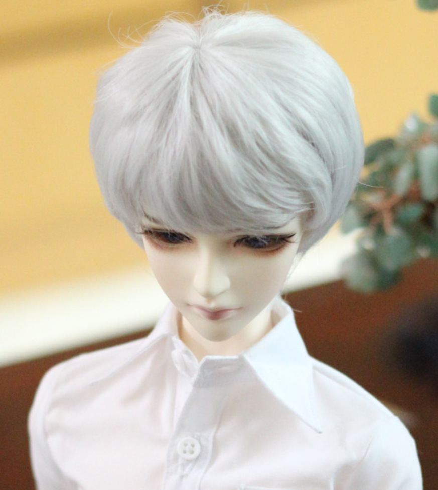 bjd/sd娃娃假发3分.4分.6分公仔假发短发玩具假发厂家直销