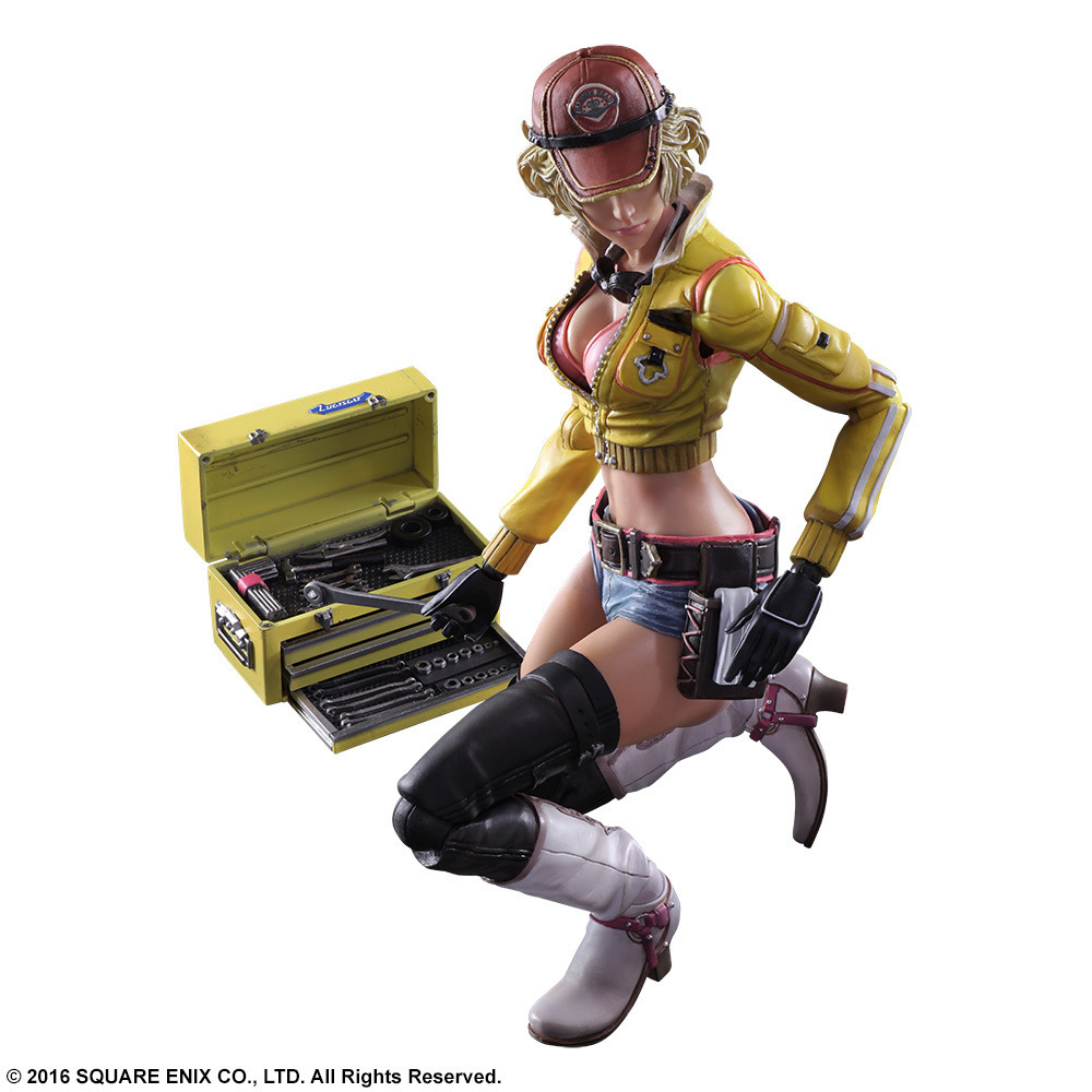 嘉茂动漫pa改 最终幻想15 希德妮 奥拉姆 机械师 盒装关节可动手