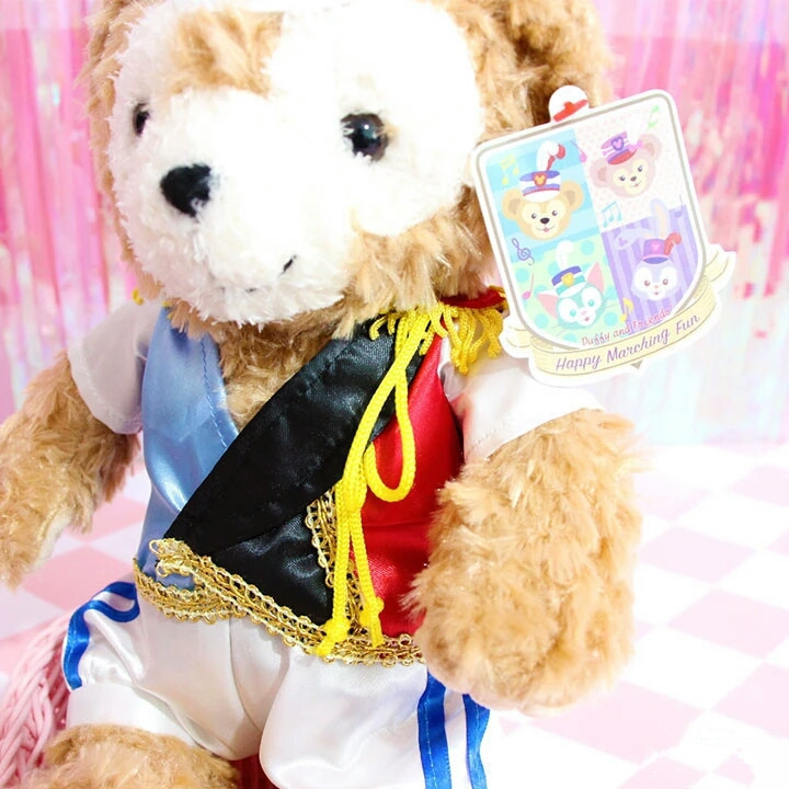 日系人气可爱duffy&friends达菲熊史黛拉35周年毛绒公仔玩具玩偶