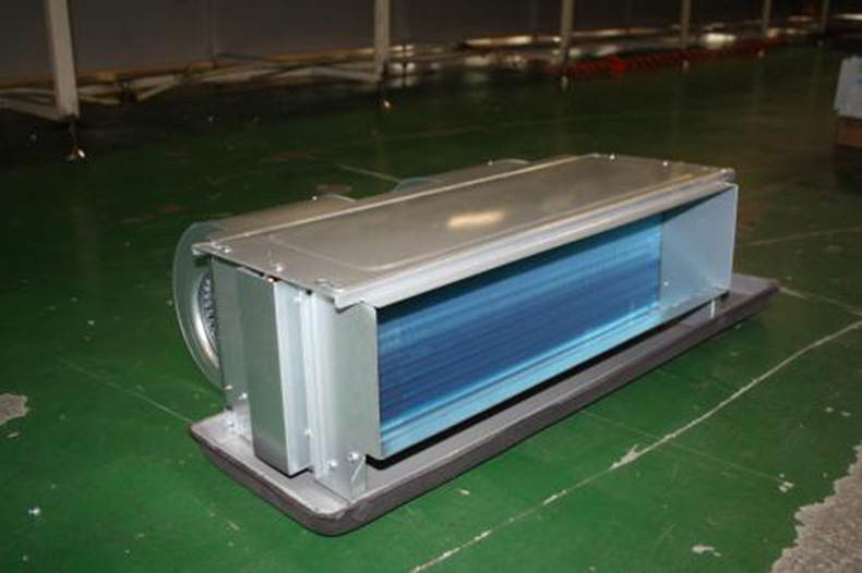 卧式暗装风机盘管 带回风箱 中央空调风机盘管 暖通用水空调