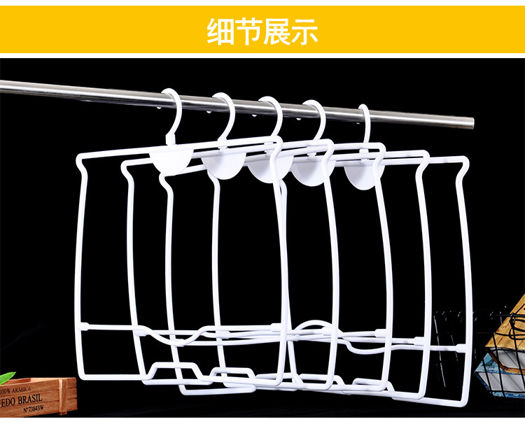 Swimsuit Hanger Plastic Simple Swimwear Swimming Trunks Pant Rack Swimsuit Display Clothes Hanger Beach Bikini Hanger