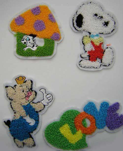 绣花介绍——毛巾绣